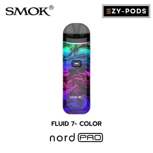 Smok Nord Pro สี Fluid 7-Color พอตบุหรี่ไฟฟ้า