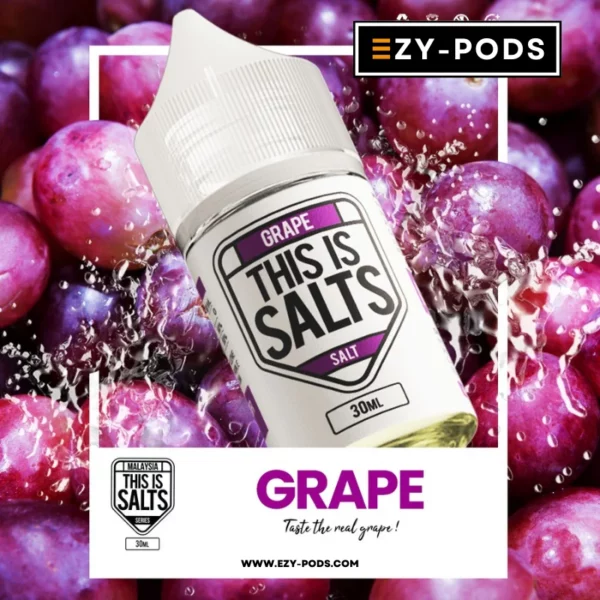 น้ำยาซอลนิค This is Salt กลิ่น Grape