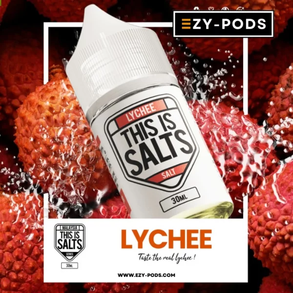 น้ำยาซอลนิค This is Salt กลิ่น Lychee