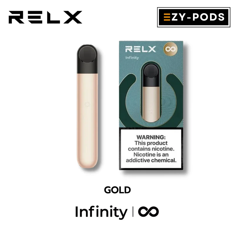 พอตเปลี่ยนหัว Relx Infinity สี Gold