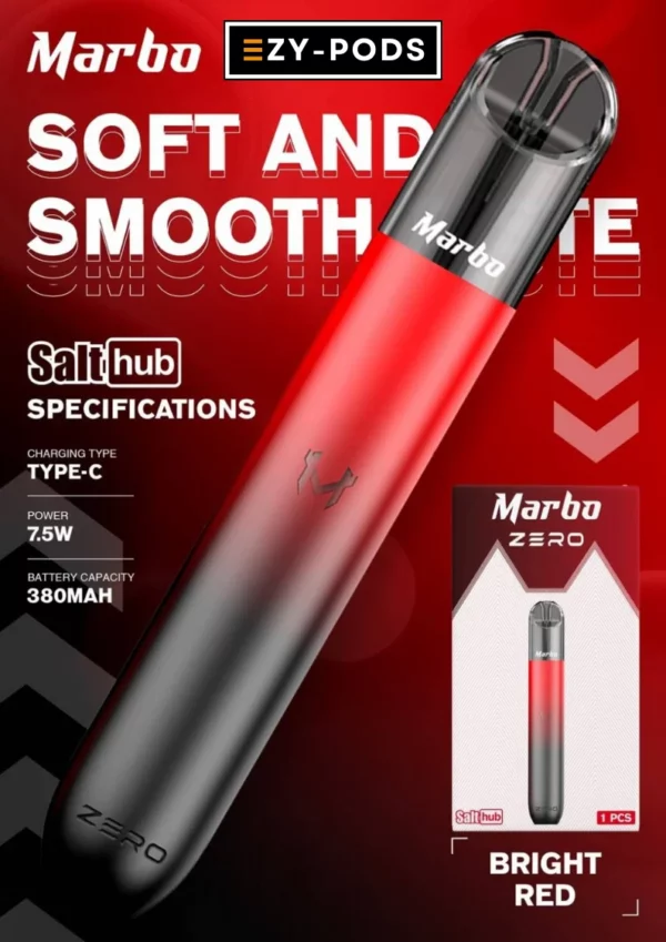 พอตเปลี่ยนหัว มาโบซีโร่ สี Bright Red