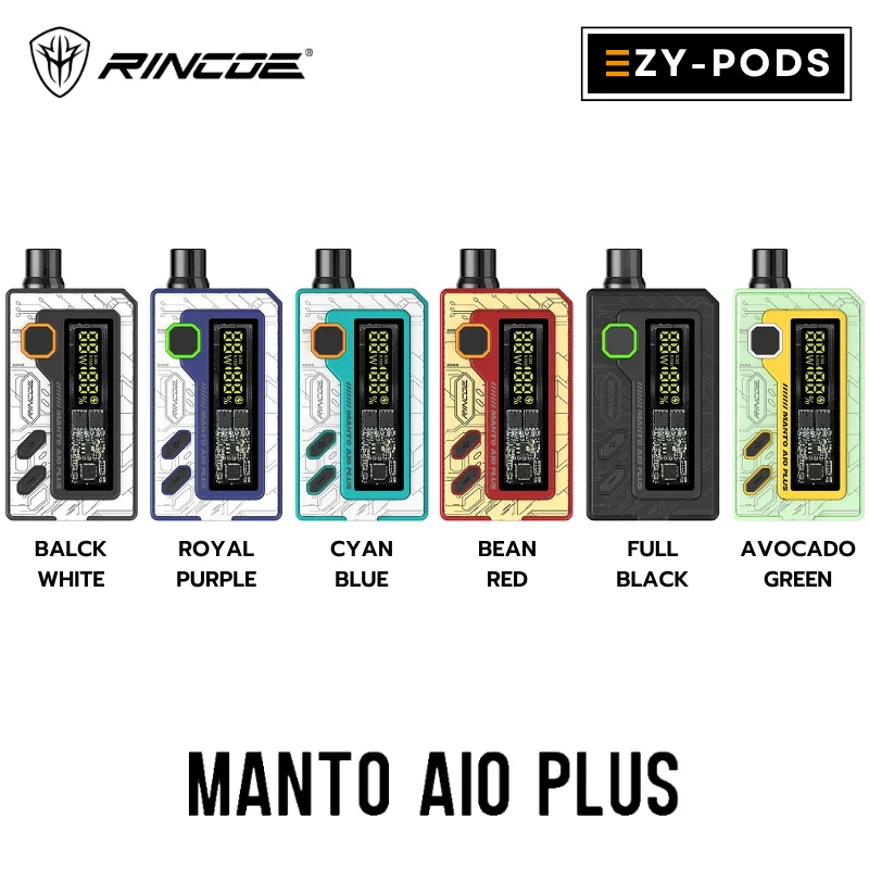 Rincoe Manto Aio Plus รวม พอตบุหรี่ไฟฟ้า