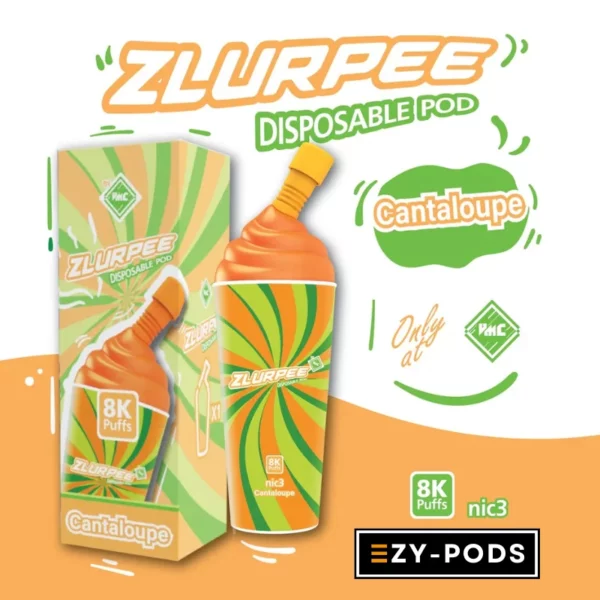 VMC Zlurpee 8000 คำ กลิ่น Cantaloupe
