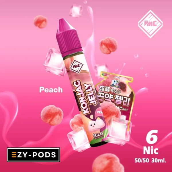 น้ำยาฟรีเบส VMC กลิ่น Konjac Jelly Peach