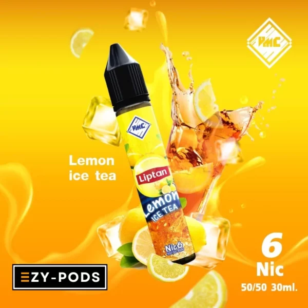น้ำยาฟรีเบส VMC กลิ่น Liptan Lemon Ice Tea