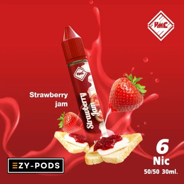 น้ำยาฟรีเบส VMC กลิ่น Strawberry Jam