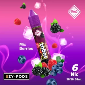 น้ำยาฟรีเบส VMC กลิ่น Suguz Mix Berries