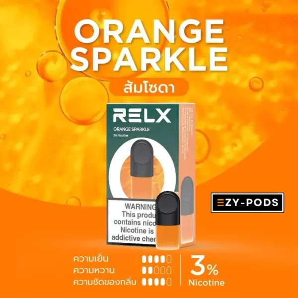 หัวพอต RELX ส้มโซดา
