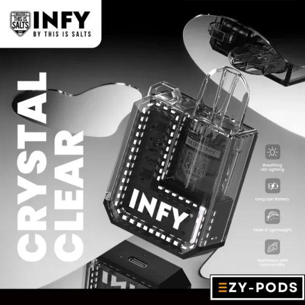 INFY Cube Box พอตเปลี่ยนหัว Crystal Clear