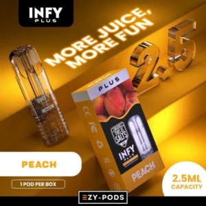 INFY Plus 2.5 ml หัวพอต กลิ่น Peach