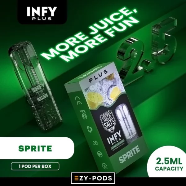 INFY Plus 2.5 ml หัวพอต กลิ่น Sprite