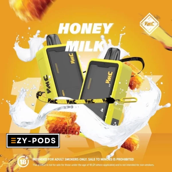 VMC 12000 Puffs พอตใช้แล้วทิ้ง กลิ่น Honey Milk