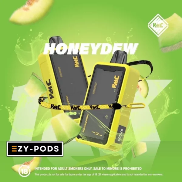 VMC 12000 Puffs พอตใช้แล้วทิ้ง กลิ่น Honeydew