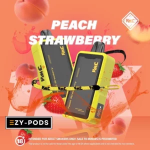 VMC 12000 Puffs พอตใช้แล้วทิ้ง กลิ่น Peach Strawberry