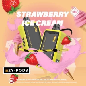 VMC 12000 Puffs พอตใช้แล้วทิ้ง กลิ่น Strawberry Ice Cream