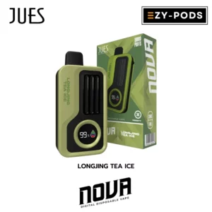 พอตใช้แล้วทิ้ง JUES NOVA 10000 คำ กลิ่น Longjing Tea Ice