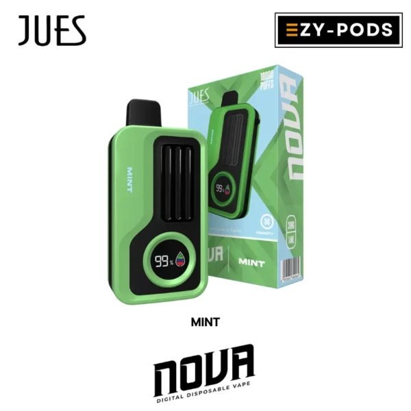 พอตใช้แล้วทิ้ง JUES NOVA 10000 คำ กลิ่น Mint