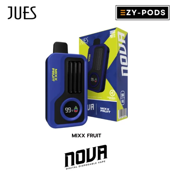 พอตใช้แล้วทิ้ง JUES NOVA 10000 คำ กลิ่น Mixx Fruit