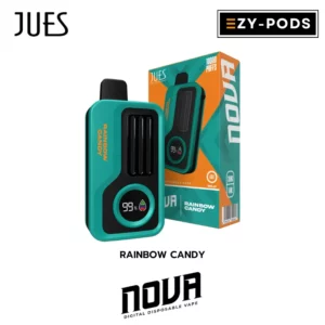 พอตใช้แล้วทิ้ง JUES NOVA 10000 คำ กลิ่น Rainbow Candy