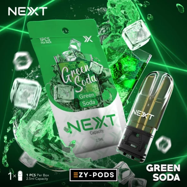 หัวพอต Next Pod 2.5 ml กลิ่น Green Soda
