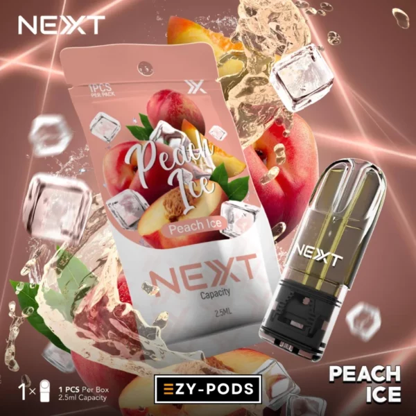 หัวพอต Next Pod 2.5 ml กลิ่น Peach Ice